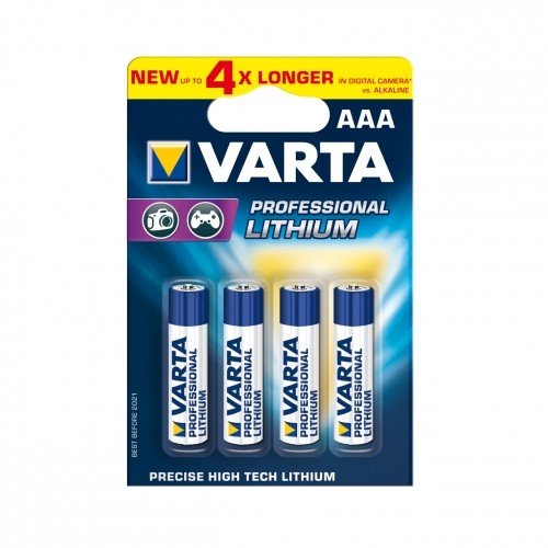 Bateria litowa AAA VARTA Professional BAVA 6103, 4 szt. Varta
