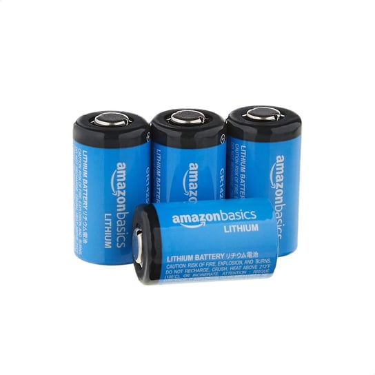 Bateria Litowa CR14250 4 sztuki 1/2 AA 3 V 800mAh Amazon Basics