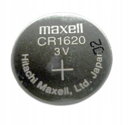 Bateria Litowa Cr1620 3V Guzikowa Mała Latarka Gra Maxell