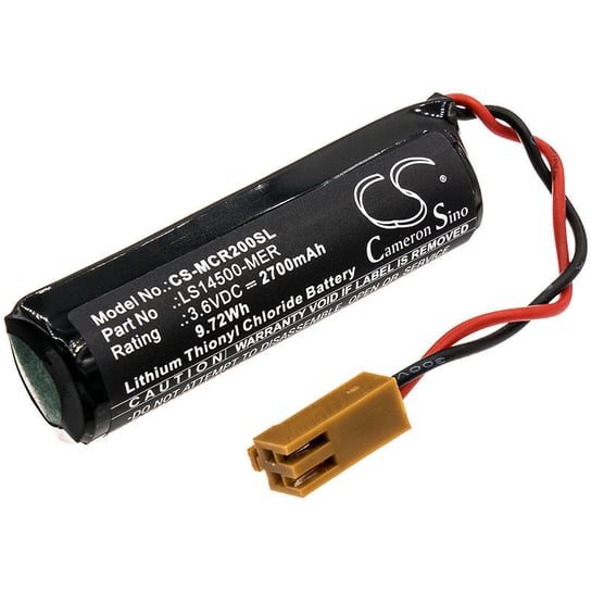 Bateria litowa do Mitsubishi CR1 CR2 CR3 M500 M600 3,6V 2700mAh LS14500-MER ER6V-C4 K07RBK215701 BKO-NC2157H01 Cameron Sino