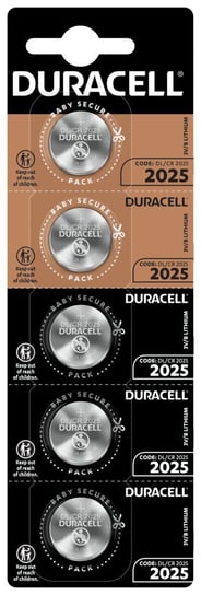 Bateria litowa Duracell CR2025 DL2025 ECR2025 HSDC - 5 szt. Duracell