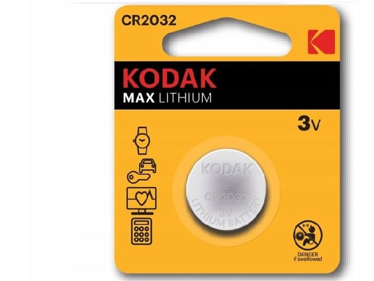 Bateria Litowa KODAK Cr2032 Dl2032, 1 szt Kodak
