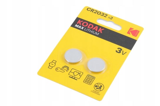 Bateria Litowa KODAK Cr2032 Dl2032 5004lc Sb-t51, 2 szt Kodak