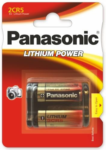 Bateria litowa Panasonic 2CR5M 6V - EL2CR5, KL2CR5, EL2CR5BP, RL2CR5, DL245, DL345, 5032LC, 245 Panasonic
