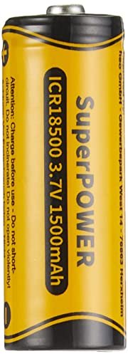 Bateria litowo-jonowa Superpower 18500 1500 mAh -3,7 V (chroniona) SUPER POWER