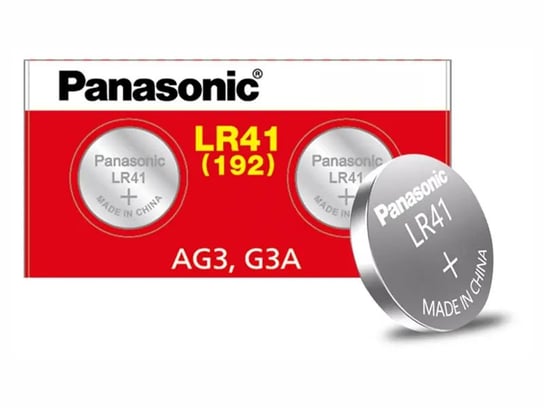 Bateria Lr41 (Ag3 G3A 192) 1.5V 2 Sztuki Panasonic