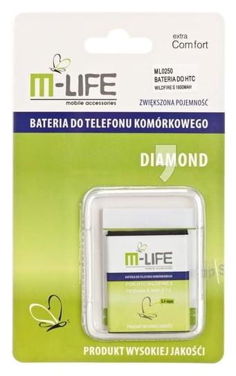 Bateria M-Life do HTC Wildfire S M-Life