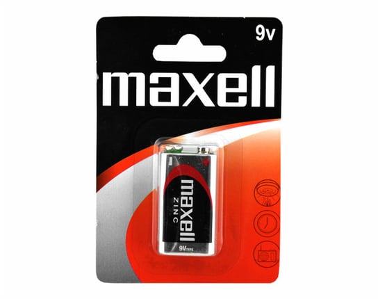 Bateria MAXELL 6F22, 9V. Maxell