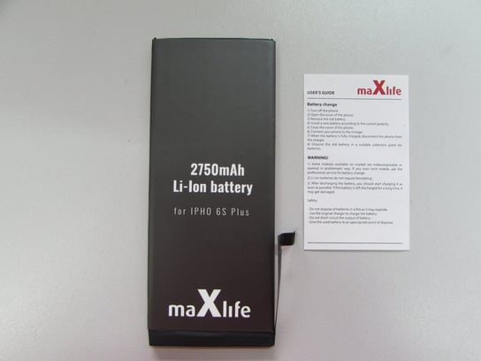 Bateria MaxLife do iPhone 6s Plus 2750 mAh Inna marka