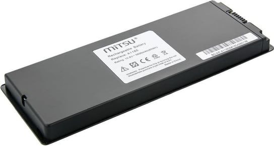 Bateria Mitsu do Apple MacBook 13'', 5600 mAh, 10.8V (BC/AP-A1185B) Mitsu