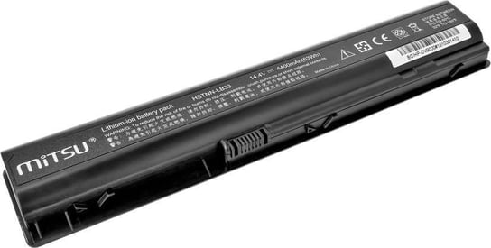 Bateria Mitsu do HP dv9000, dv9200, dv9500, 4400 mAh, 14.4 V (BC/HP-DV9000) Mitsu
