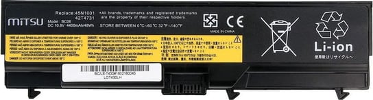 Bateria Mitsu do Lenovo Thinkpad T430, T530, 4400 mAh, 10.8 V (BC/LE-T430) Mitsu