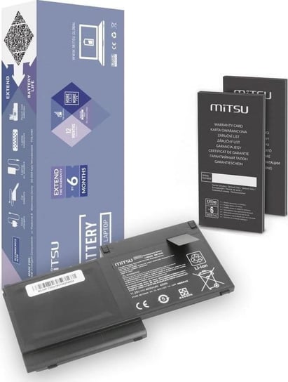 Bateria Mitsu HP EliteBook 720 G1 G2 (BC/HP-720G1) Mitsu