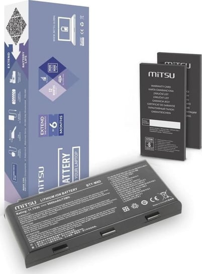 Bateria Mitsu MSI GT660 GT780 GX780 (BC/MS-GT780) Mitsu
