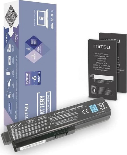 Bateria Mitsu Toshiba L700 L730 L750 (BC/TO-L750HH) Mitsu