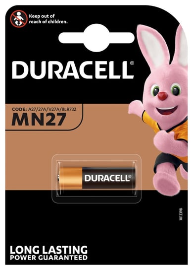 Bateria Mn27 Duracell 4570106, Alkaliczna, 12 V, 1 Szt. Duracell