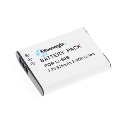 Batteria PATONA Li-50B 700mAh Per Olympus E Pentax – Ricarica Rapida, Compatibile Con Mju, Tough, TG, WG E Ricoh