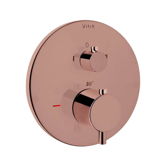 Bateria Origin Wannowo-Prysznicowa z Termostatem A4267126 Miedź Vitra Vitra