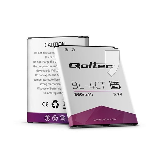 Bateria QOLTEC 52010.BL-4CT, Li-ion, 860 mAh, 3.7 V Qoltec