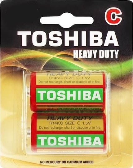 Bateria R14 TOSHIBA R14KG BP-2TGTE SS, Zn-C, 1.5 V, 2 szt. Toshiba