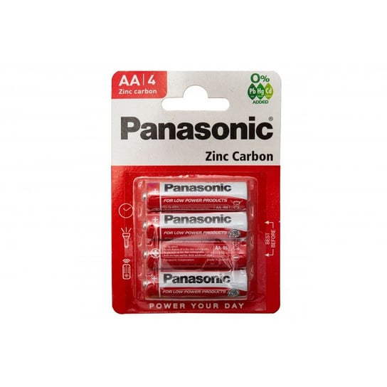Bateria R6 AA Panasonic 4sz. blister Panasonic
