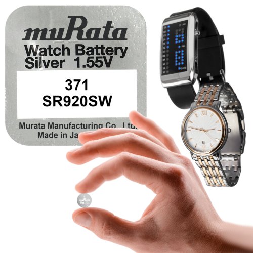 Bateria Srebrowa Mini Murata 371 / Sr920Sw / Sr69 – 1 Sztuka Inna marka