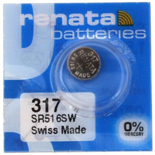 Bateria Srebrowa Mini Renata 317 / Sr516Sw / Sr62 – 1 Sztuka RENATA
