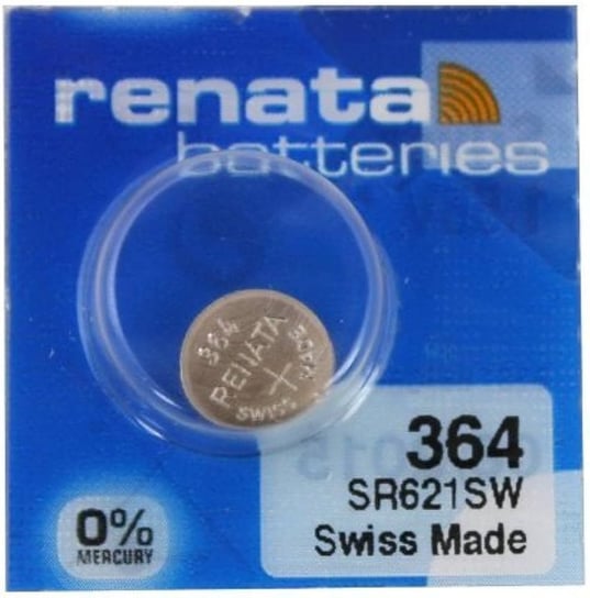 Bateria Srebrowa Mini Renata 364 / Sr621Sw / Sr60 – 1 Sztuka RENATA