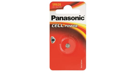 Bateria srebrowa SR626 / AG4 / SR626 1,55V Panasonic