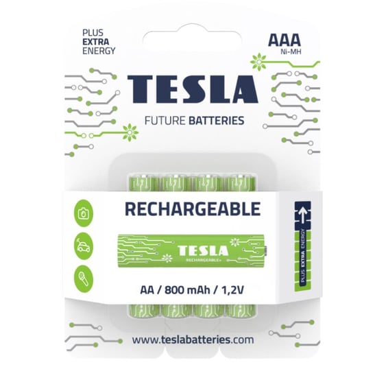 Bateria Tesla Green+ Hr03 B4 1.2V Ni-Mh 4 Sztuki HEDO