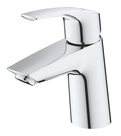 Bateria umywalkowa GROHE Eurosmart jednouchwytowa, rozmiar S, chrom, ogranicznik przepływu 5,7 l/min., głowica ceramiczna 28mm, korek push-open, GROHE