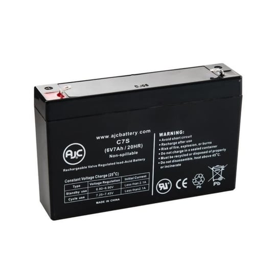 Bateria UPS Tripp Lite BC275 6V 7Ah - AJC-C7S-H-3-103506 Inna marka
