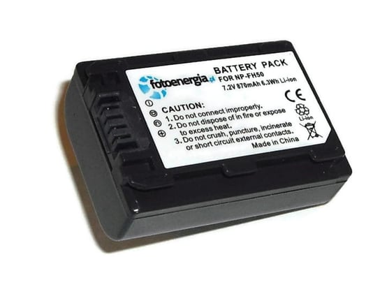 Bateria zamiennik NP-FH50 FH50 NPFH50 do SONY Fotoenergia