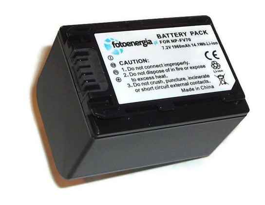 Bateria zamiennik NP-FV70 do SONY Fotoenergia