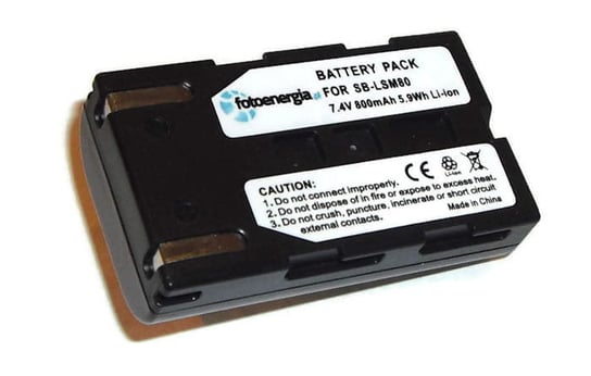 Bateria zamiennik SB-LSM80 do SAMSUNG Fotoenergia