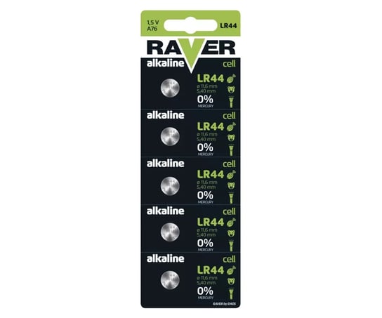 Bateria zegarkowa AG13/LR44 RAVER B7970 GP Batteries