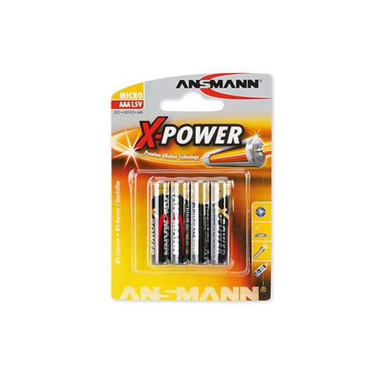 Baterie alkaiczne ANSMANN X-Power, aA, 4 szt. Ansmann