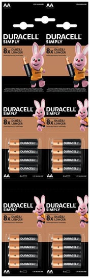 Baterie Alkaiczne DURACELL Basic AA LR6 16szt Duracell