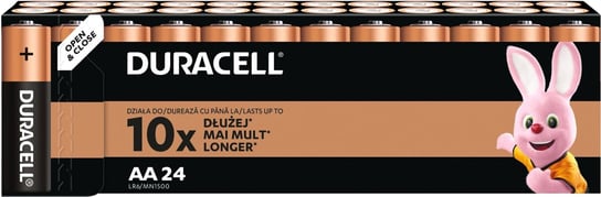 Baterie Alkaiczne DURACELL Basic AA LR6 24szt Duracell