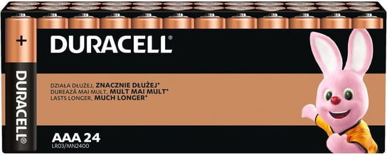 Baterie Alkaiczne DURACELL Basic AAA LR03 24szt Duracell