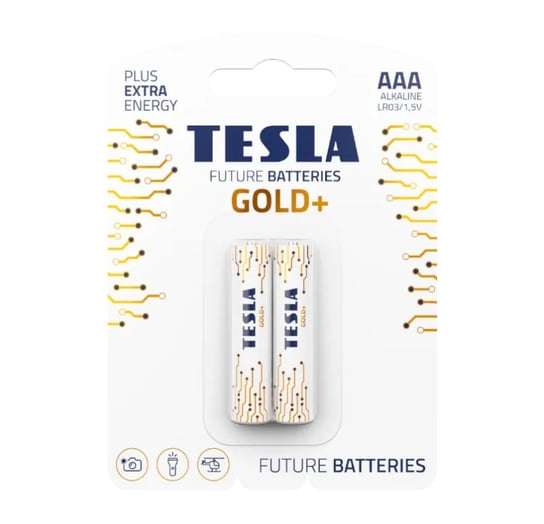 Baterie Alkaliczne Aaa Tesla Gold+ Lr03 2 Sztuki HEDO