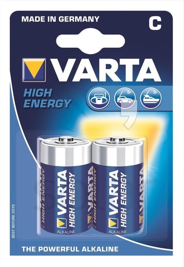Baterie alkaliczne VARTA High Energy 4914121412, 2 szt Varta