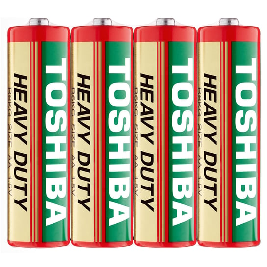Baterie Cynkowo-Węglowe TOSHIBA HEAVY DUTY R6 AA 1,5V Folia 4szt Toshiba
