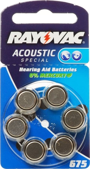Baterie do aparatów słuchowych VARTA Acoustic Special, Zn-Air, 6 szt. Varta