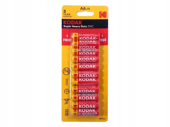 Baterie Kodak Aa (R6) - Duże Paluszki 11Szt. Kodak