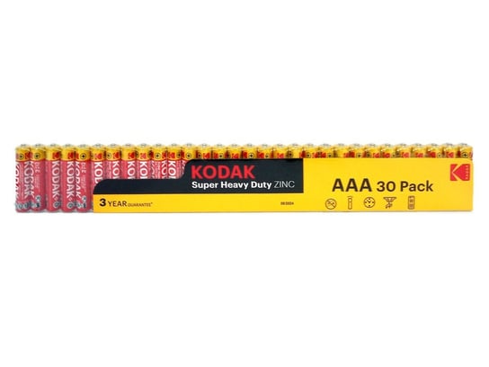 Baterie Kodak Aaa (R3) - Małe Paluszki 30Szt. Kodak