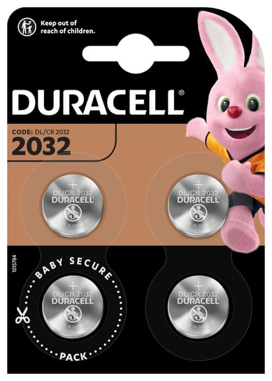 Baterie litowe DURACELL 2032 4 szt Duracell