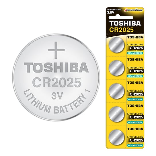 Baterie Specjalistyczne TOSHIBA Litowa CR 2025 3V Blister 5szt Toshiba