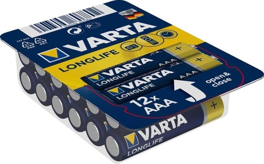 Baterie VARTA Longlife AAA 1.5V 12szt Varta