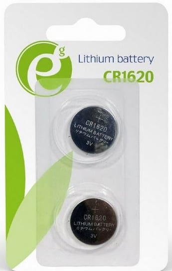 Baterii guzikowa CR1620 ENERGENIE EG-BA-CR1620-01, 2 szt. ENERGENIE